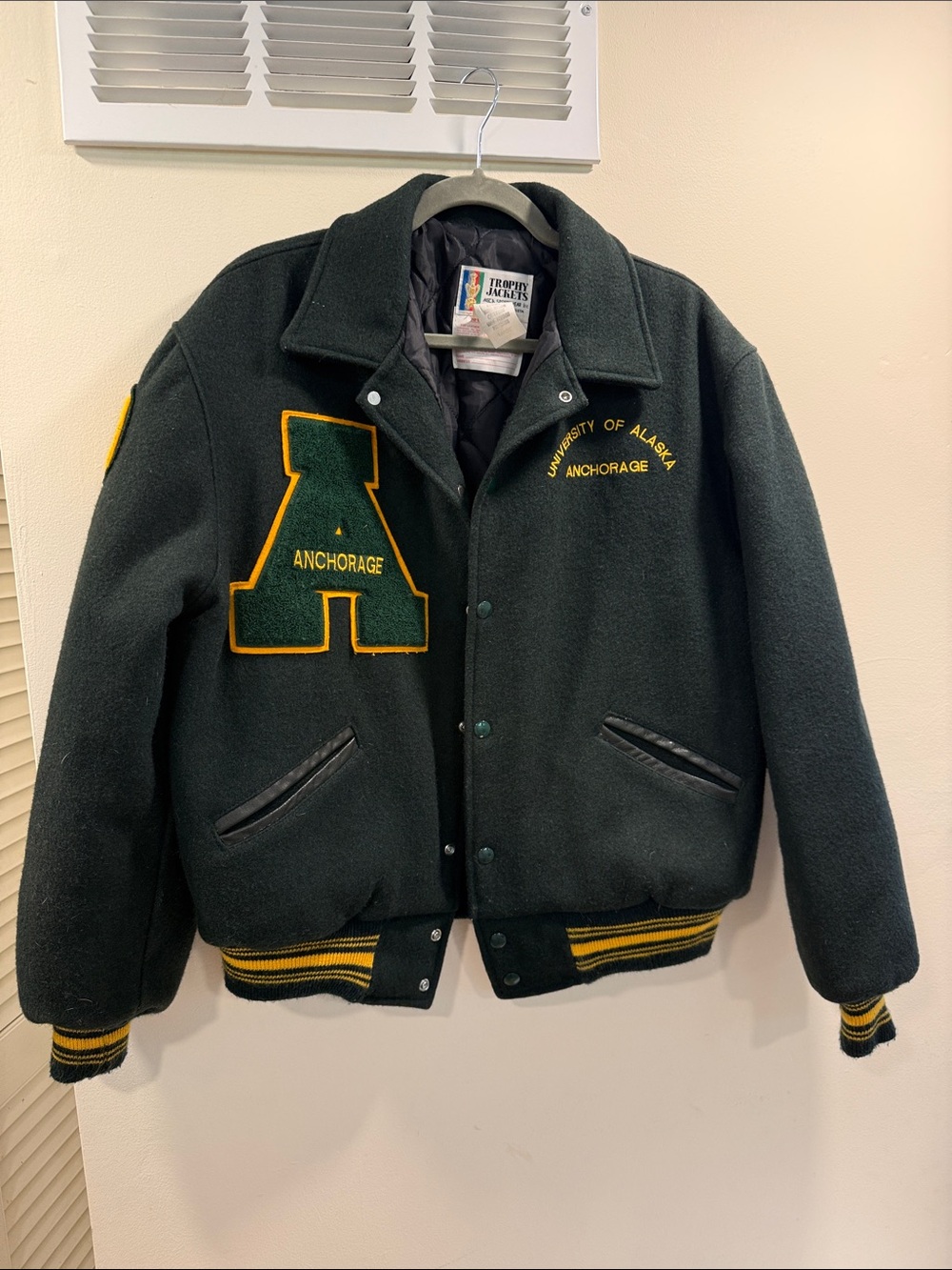 University of Alaska Anchorage Varsity Jacket